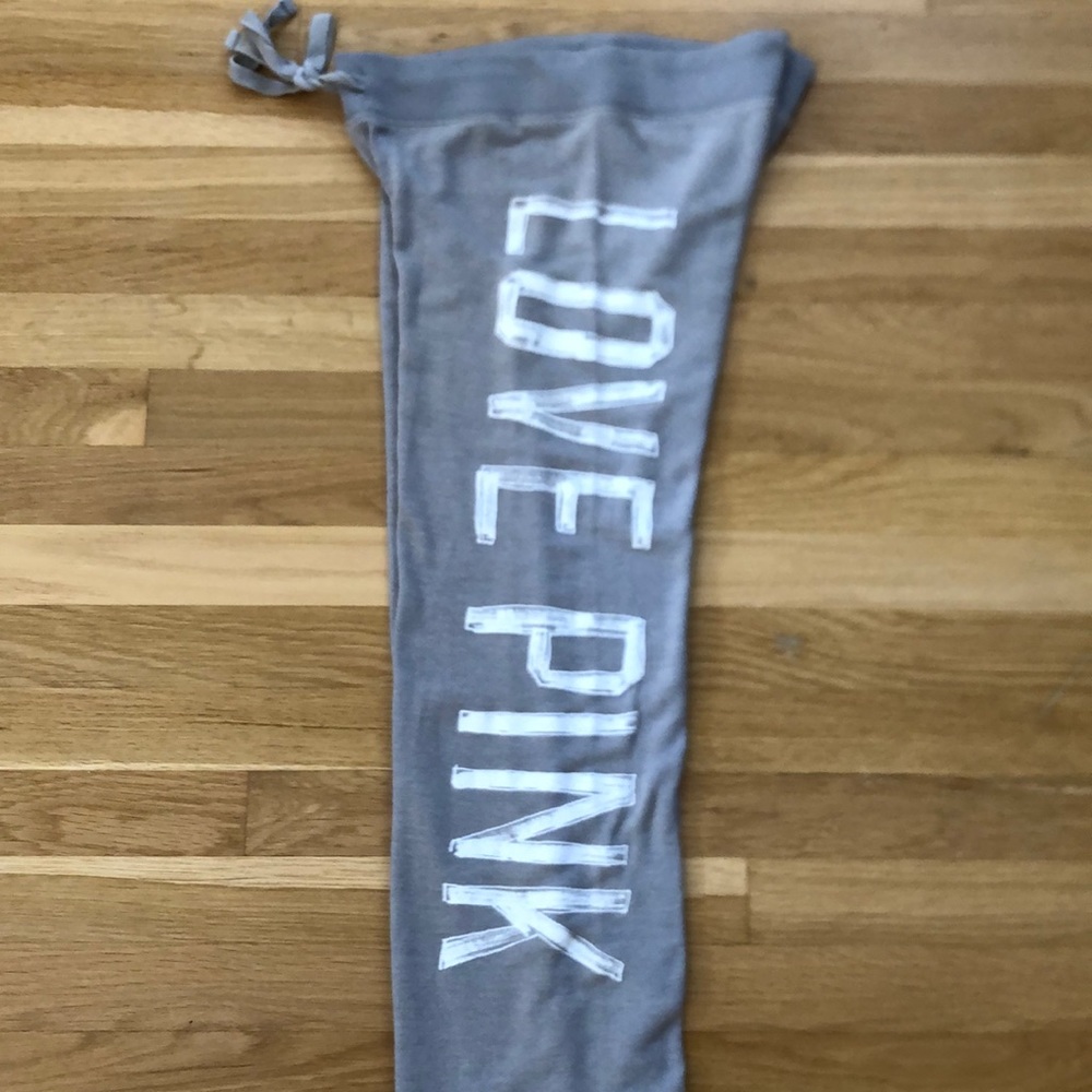 PINK drawstring sweatpants